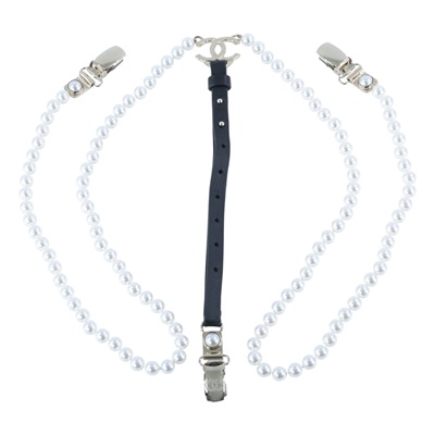 香奈兒 CHANEL 吊褲帶 A21K 珍珠吊帶 原廠盒子