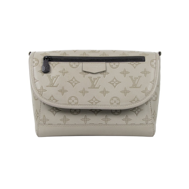 路易威登 LOUIS VUITTON Pulse Messenger 郵差包 斜背包 M14912 晶片款 褐色Pulse Messenger 購買證明影本