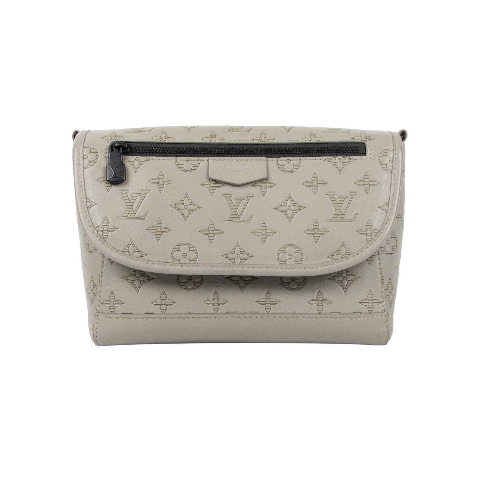 路易威登 LOUIS VUITTON Pulse Messenger 郵差包 斜背包 M14912 晶片款 褐色Pulse Messenger 購買證明影本