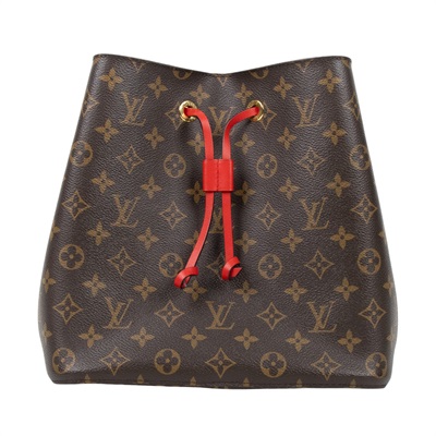路易威登 LOUIS VUITTON NéoNoé MM 經典帆布 肩背 水桶包 紅色 M44021 紅NEO NOE水桶包 無附屬品