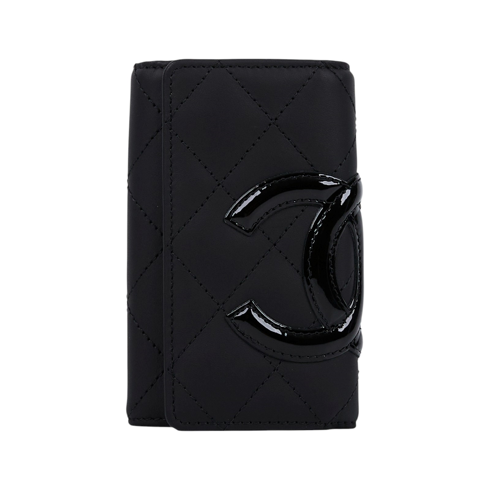 香奈兒 CHANEL 康朋 鑰匙包  黑康朋6孔鑰匙包 原廠盒子/防塵袋/保證卡