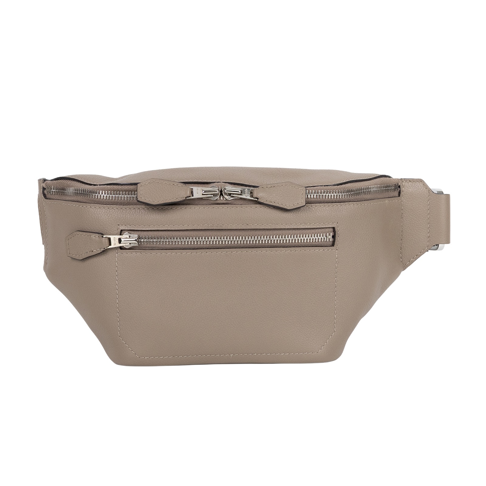 愛馬仕 Hermes Cityslide 腰包 CITYSLIDECROSS C刻 灰Cityslide Cross PM 防塵袋