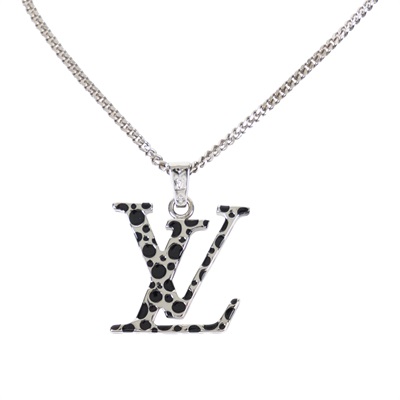 路易威登 LOUIS VUITTON LV x YK 草間彌生 項鍊 M01089 草間彌生聯名LOGO串珠項鍊 防塵袋