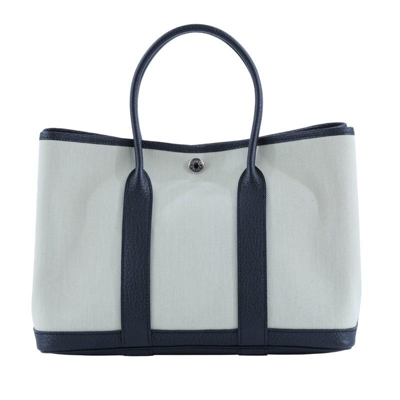 愛馬仕 Hermes Garden Party 花園派對包 30 GP30 B AU 006  MM B刻黑帆布GP30 無附屬品