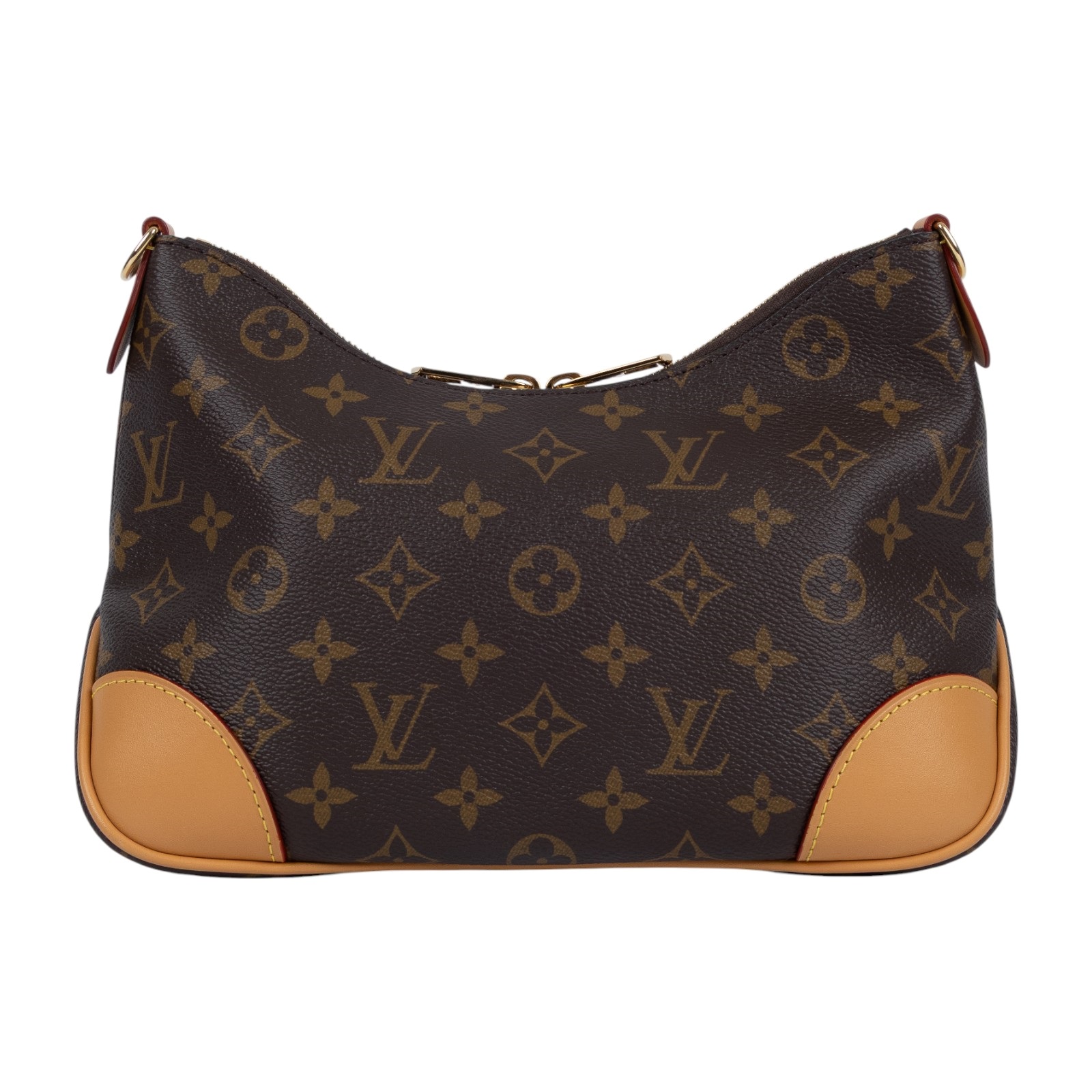 路易威登 LOUIS VUITTON Boulogne 牛角包 手提 斜肩背包 M45832 晶片款 原花Boulogne PM 原廠盒子/防塵袋