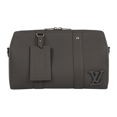 路易威登 LOUIS VUITTON City Keepall 手提 肩背 波士頓包 卡其色 M21437 晶片款  防塵袋/購買證明