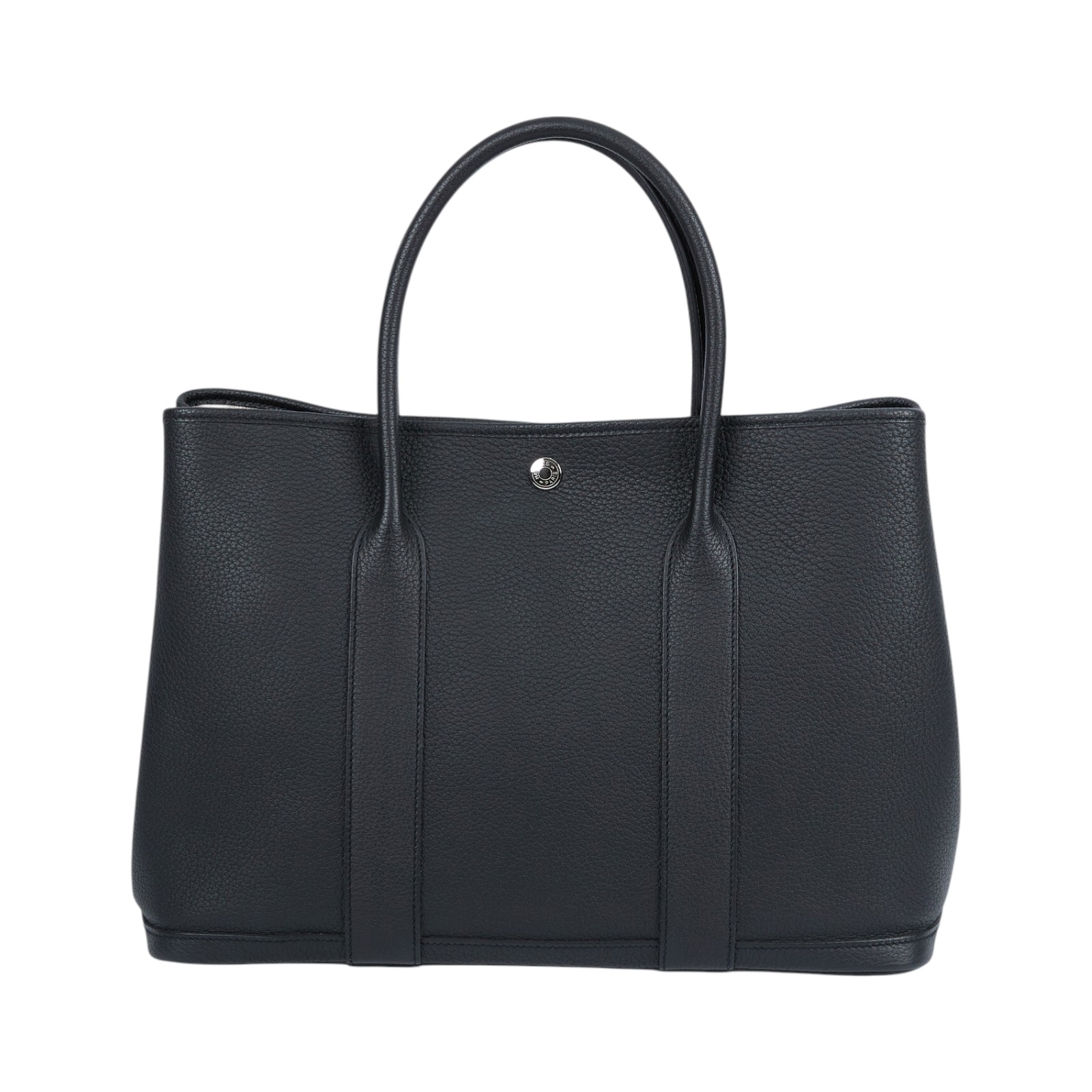 愛馬仕 Hermes Garden Party 花園派對包 36 銀色五金 黑色 H051559CK89 /310114 H051559CK /89 NOIR  防塵袋/購買證明