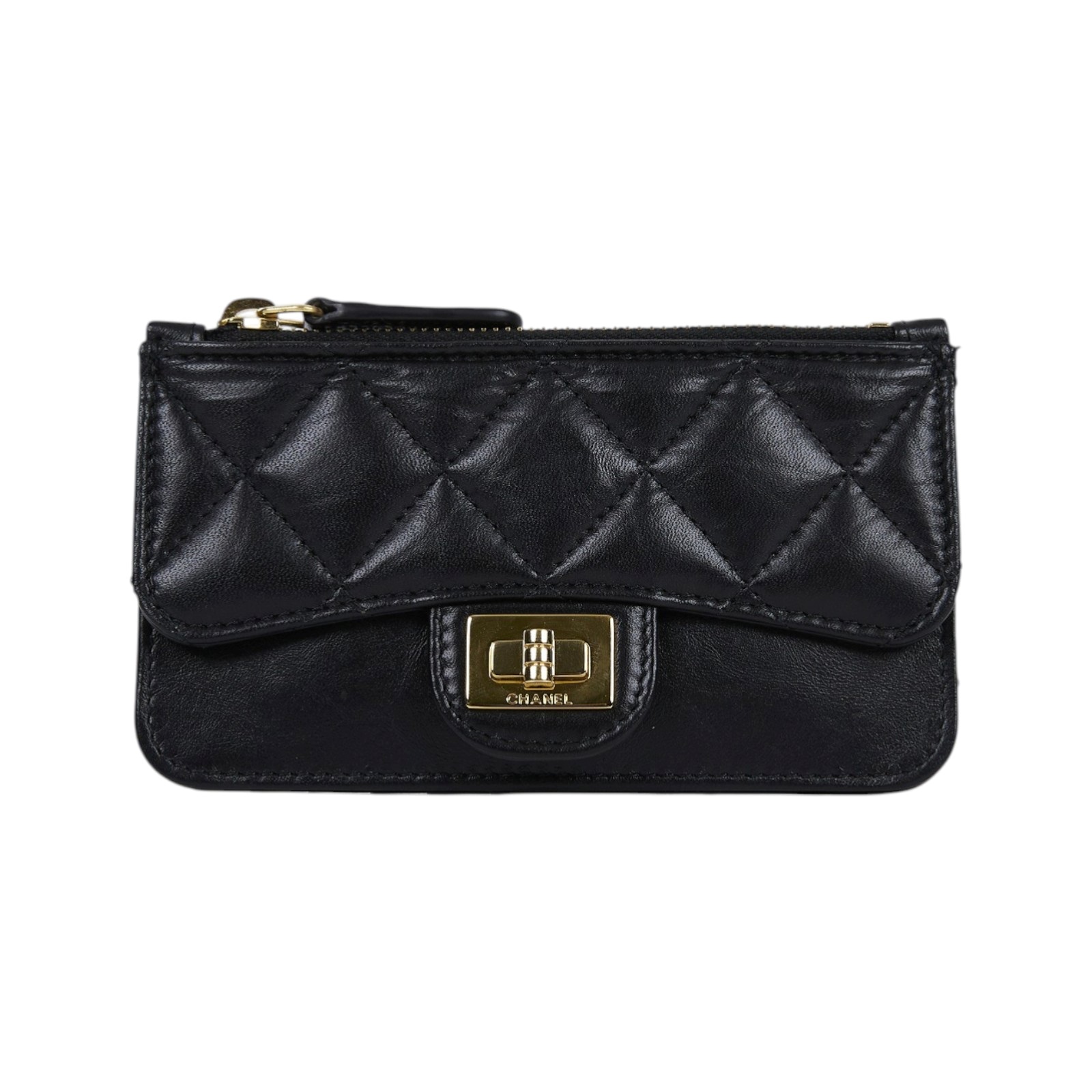 香奈兒 CHANEL 2.55 錢包 卡夾 AP0624 28開黑2.55零錢卡包 原廠盒子/防塵袋/保證卡