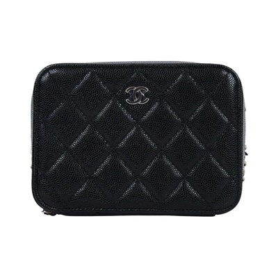 香奈兒 CHANEL CC LOGO 相機包 斜背包 AP2426 Y33351 31開黑荔枝相機包 原廠盒子/防塵袋/保證卡/購買證明