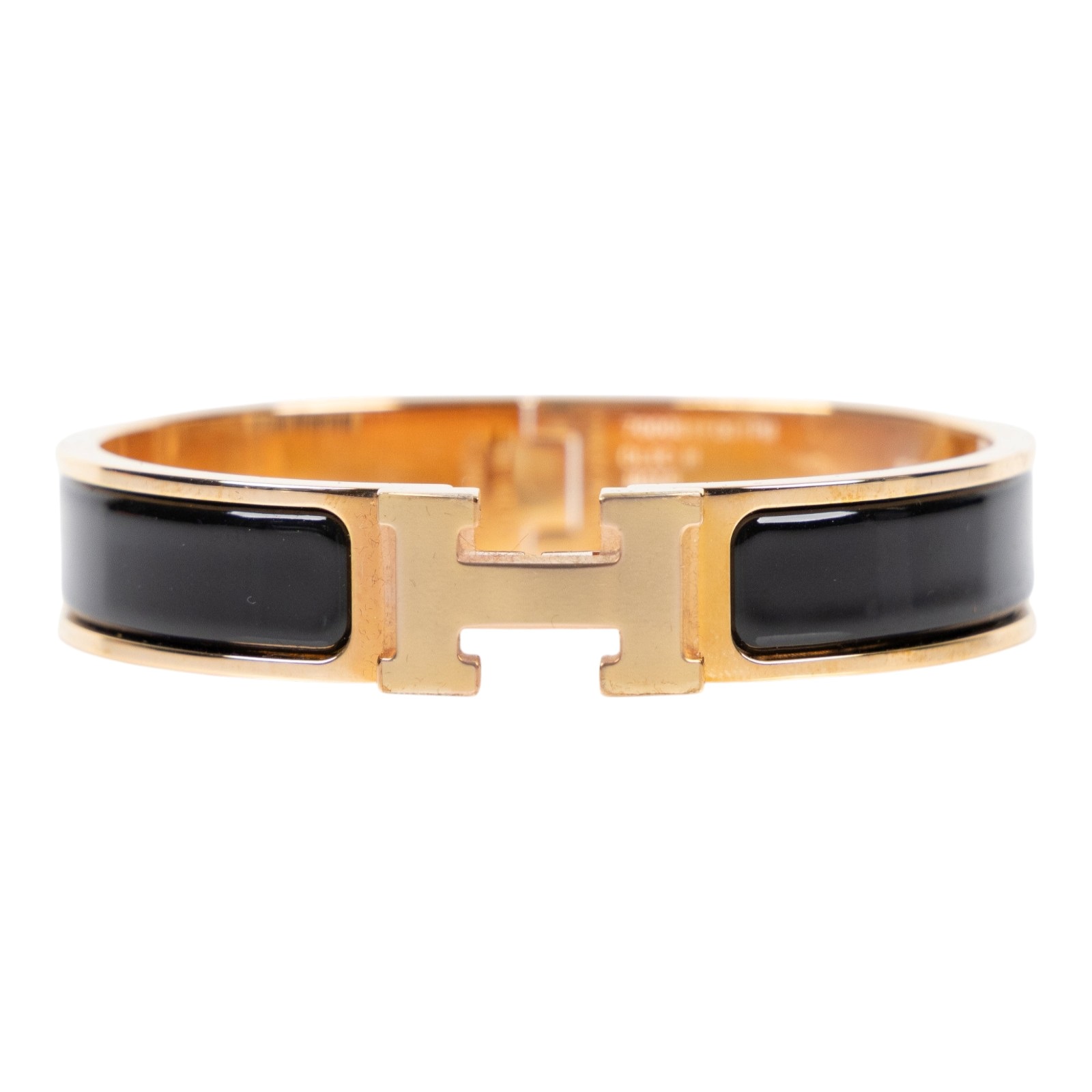 愛馬仕 Hermes Clic H PM 手環 黑色 H700001FO01PM /FI 0159 黑CLIC H手環 原廠盒子/防塵袋