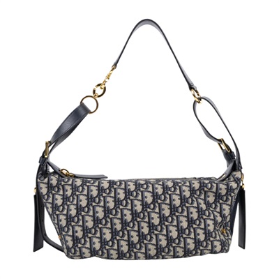 迪奧 CHRISTIAN DIOR D-Journey 小型包 Oblique 緹花 M2416UTZQ 原花帆布D-Journey 小型包 防塵袋/保證卡