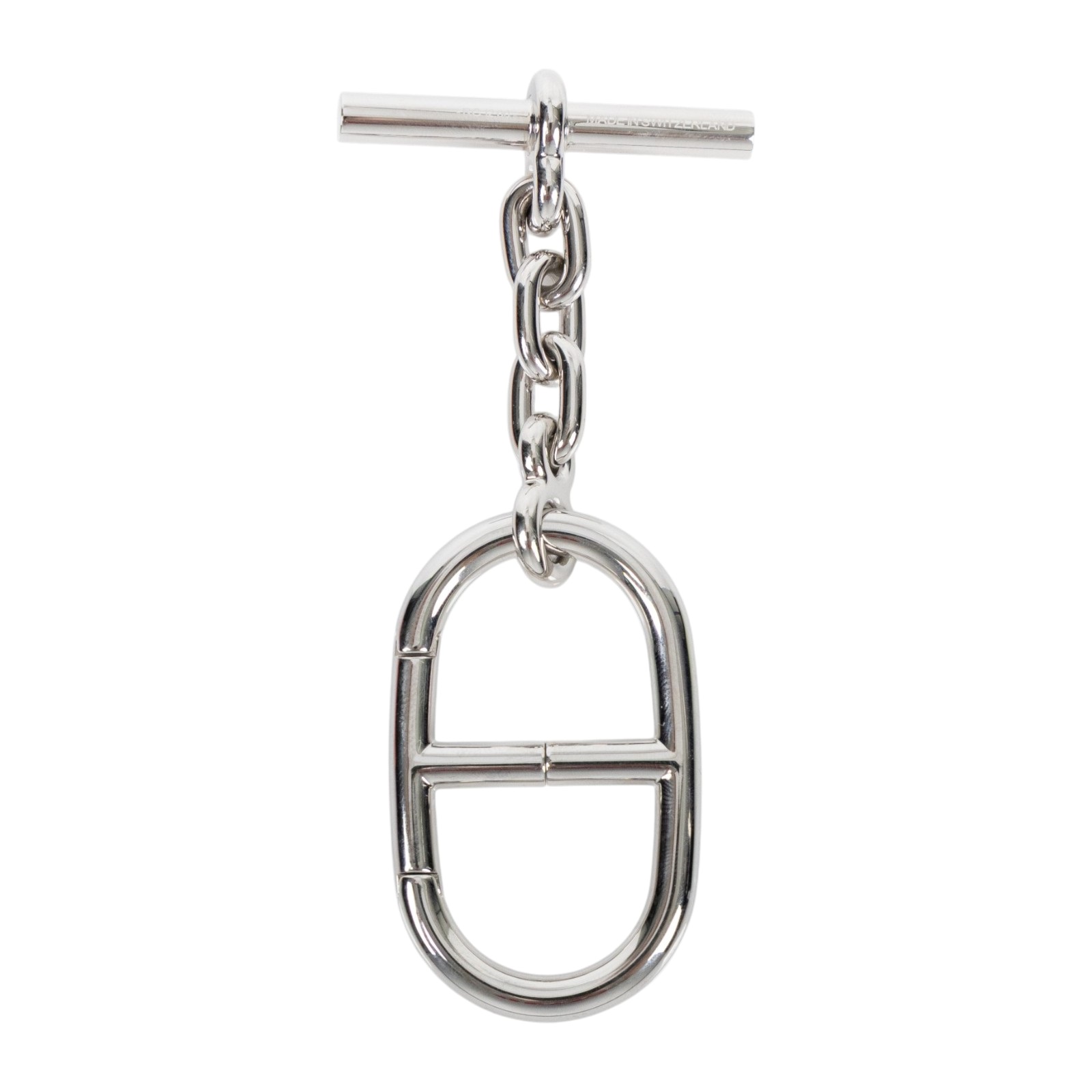 愛馬仕 Hermes Chaine dAncre 鑰匙圈 吊飾  RG1200 豬鼻鑰匙圈 原廠盒子