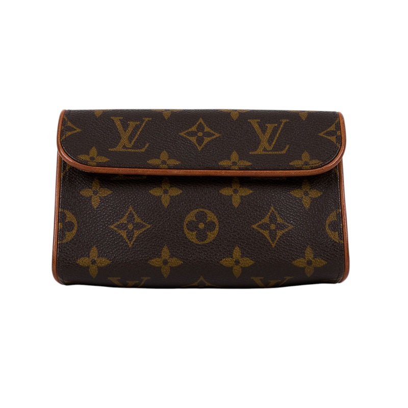 路易威登 LOUIS VUITTON Florentine 肩背包 櫃姐 腰包 M51855 原花POCHETTE FLORENTIN 無附屬品