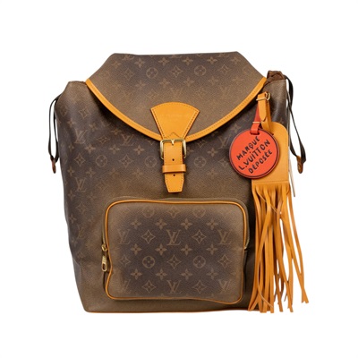 路易威登 LOUIS VUITTON Montsouris 雙肩包 後背包 M11540 晶片款 2024秋冬Montsouris後背包 防塵袋