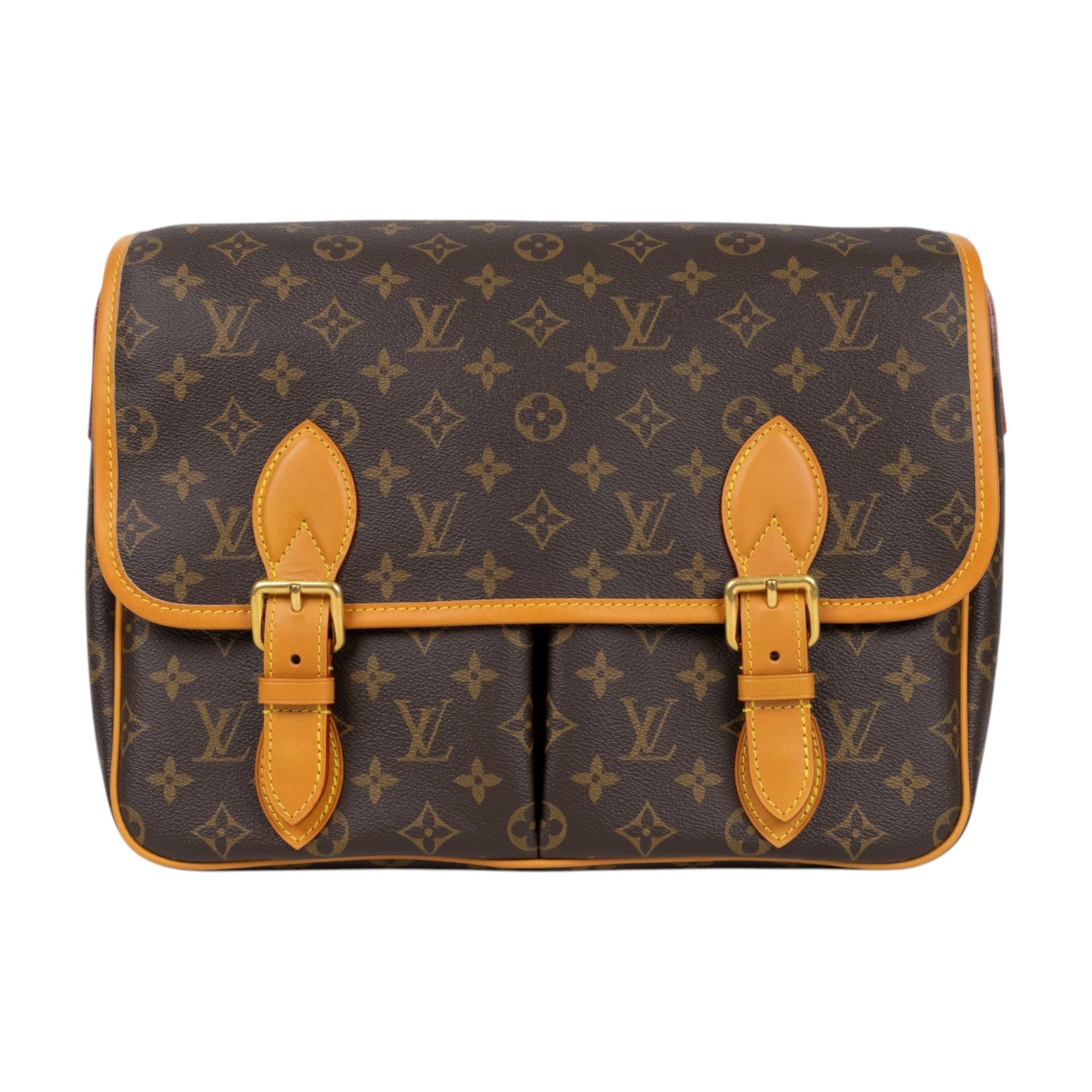 路易威登 LOUIS VUITTON Satchel Messenger 郵差包 斜背包 肩背包 M14723 晶片款  無附屬品