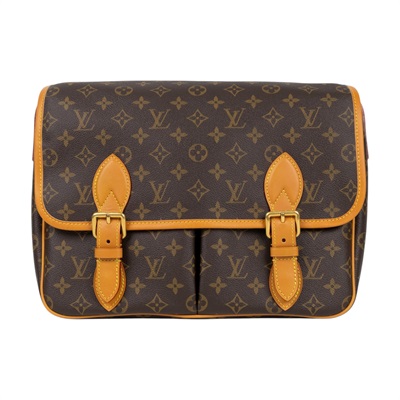 路易威登 LOUIS VUITTON Satchel Messenger 郵差包 斜背包 肩背包 M14723 晶片款  無附屬品