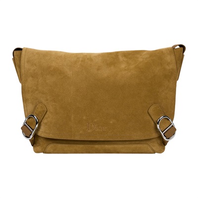 迪奧 CHRISTIAN DIOR Dior Jett 郵差包 斜背包 肩背包 1DBME214BCN 棕色麂面Jett 中型翻蓋郵差包 保證卡