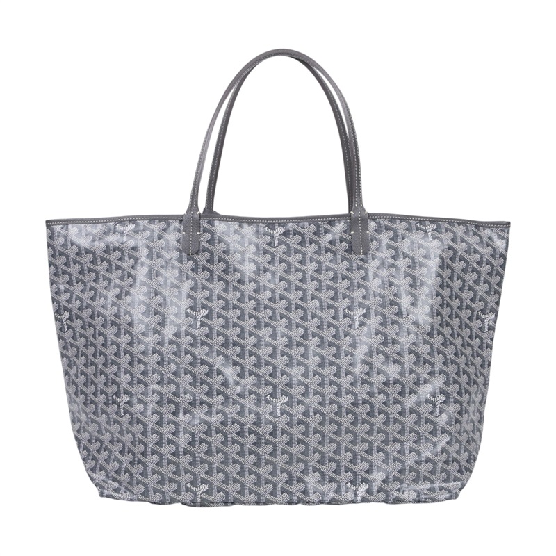 高雅德 GOYARD Saint Louis GM Bag 托特包 STLOUIGMLTY 灰SAINT LOUIS GM 防塵袋/國外購買證明