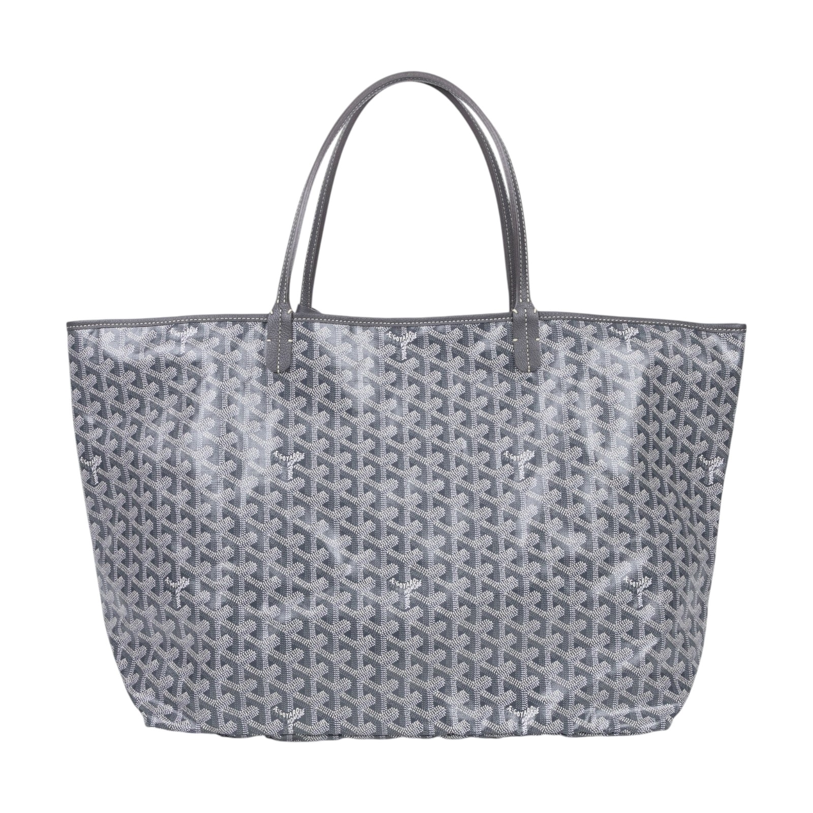 高雅德 GOYARD Saint Louis GM Bag 托特包 STLOUIGMLTY 灰SAINT LOUIS GM 防塵袋/國外購買證明