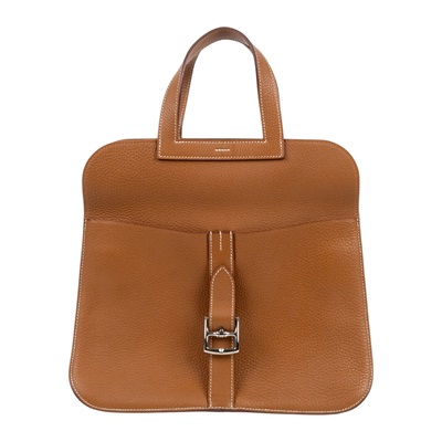 愛馬仕 Hermes Halzan 31 手拿 手提 肩背 斜背包 HZ31 T BT 006TD T刻金棕HALZAN31 無附屬品