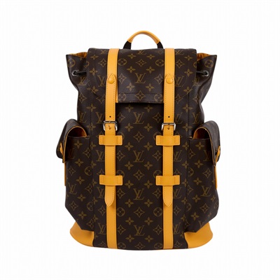 Christopher MM 後背包 雙肩包 晶片款 原花Christopher MM 後背包 原廠盒子/防塵袋