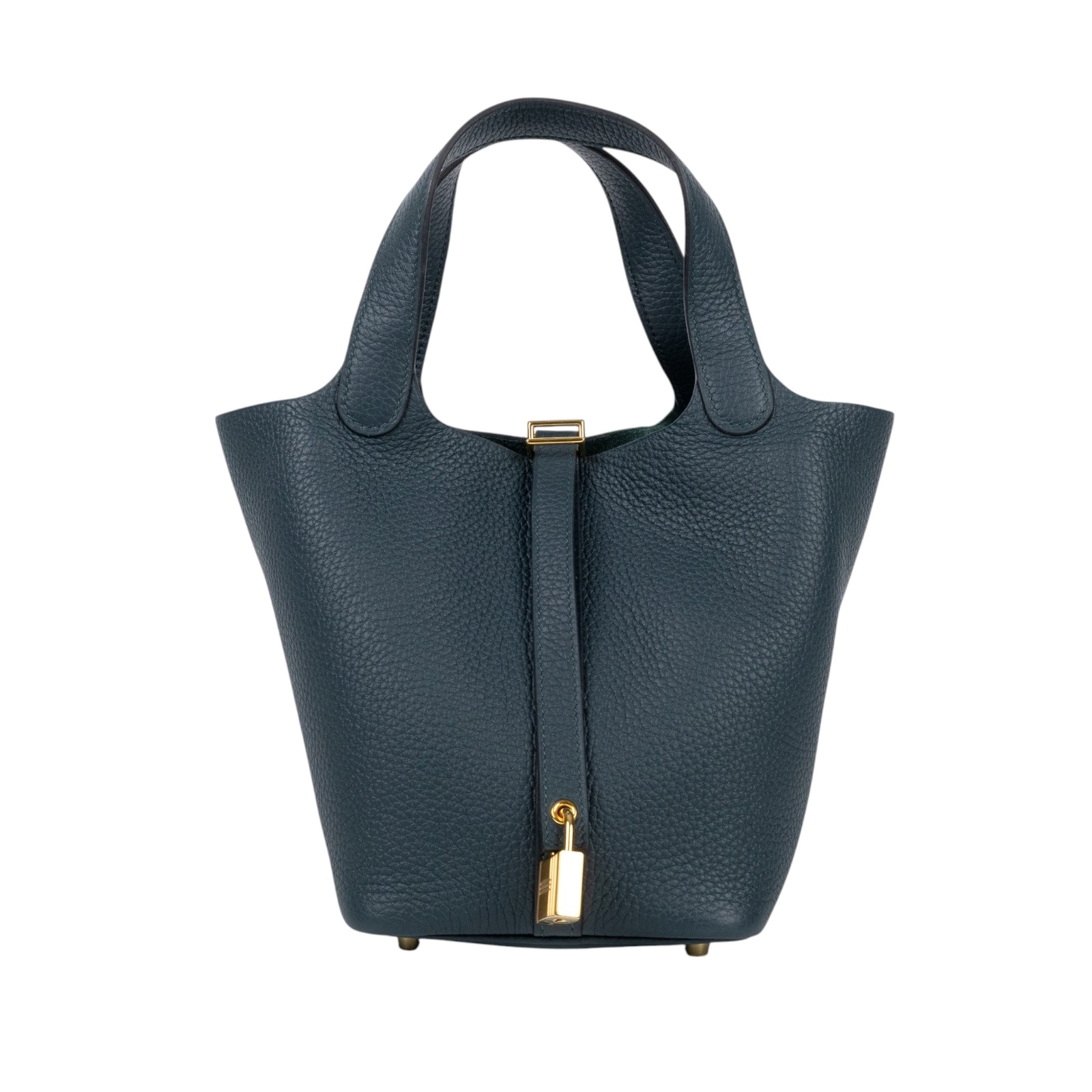 愛馬仕 Hermes Picotin Lock 18 菜籃子包 金色五金 松柏綠 H056289CC60 /Z AC 010 AT  原廠盒子/防塵袋/鎖組/國外購買證明