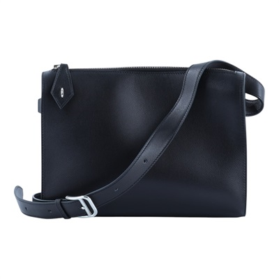 愛馬仕 Hermes Bolittle pouch 斜背包 銀色五金 黑色 H084613CK89 /W PU 006 NI  防塵袋/購買證明/鎖組