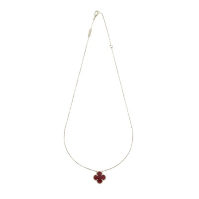 梵克雅寶 Van Cleef & Arpels Vintage Alhambra 吊墜 小型 VCARD38500  原廠盒子