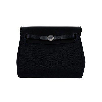 愛馬仕 Hermes Herbag Zip 20 銀色五金 黑色 H086430CKAA /K TS 011 AU  原廠盒子/防塵袋/國外購買證明