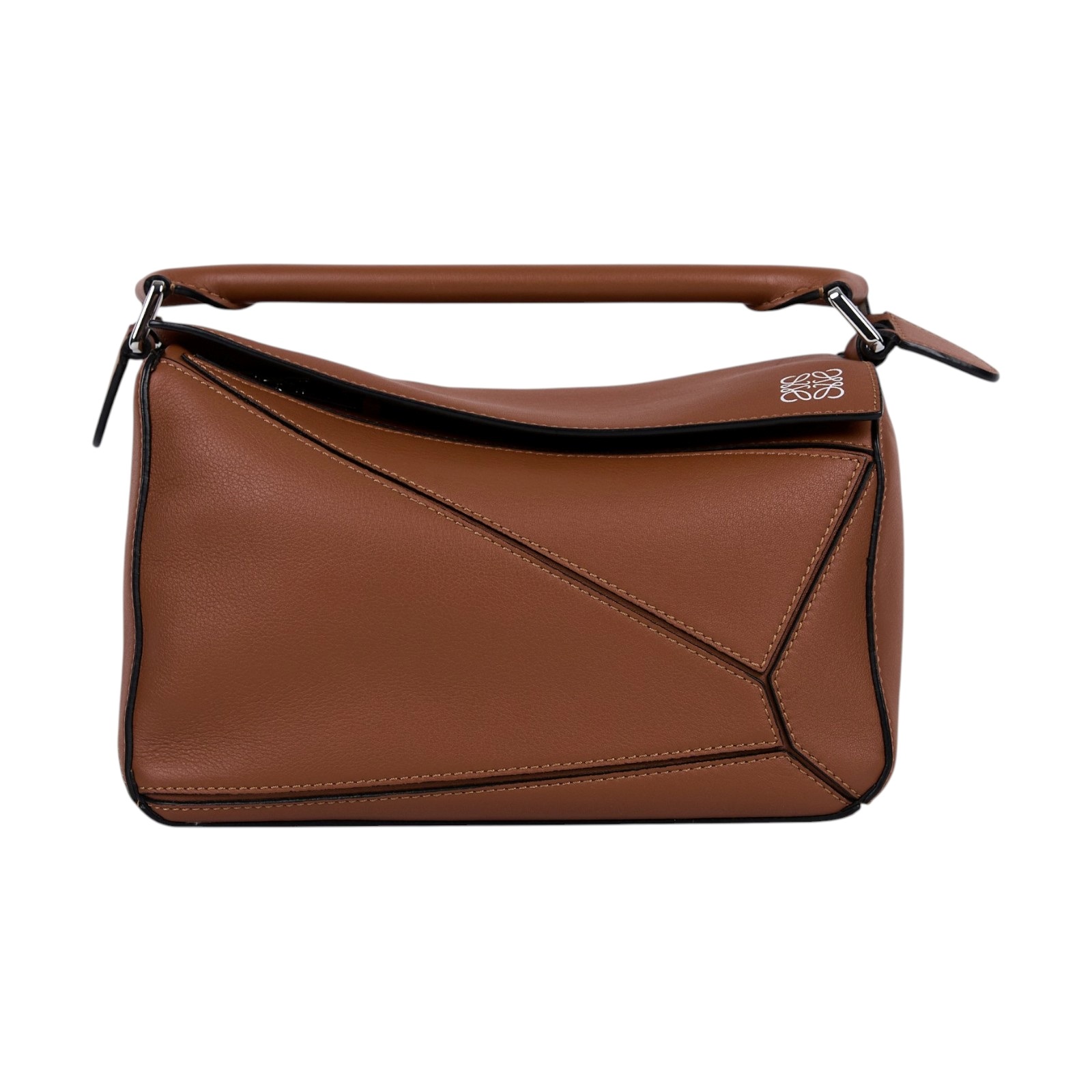 羅意威 LOEWE Medium Puzzle bag 中型 手提 斜背 肩背包 A510P49X14 焦糖PUZZLE SMALL 防塵袋/背帶
