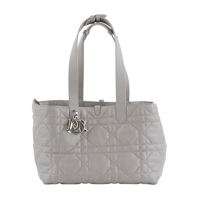 迪奧 CHRISTIAN DIOR Toujours 中型 手提包 M2821OSNW 米色 Toujours 中號 購買證明/保證卡