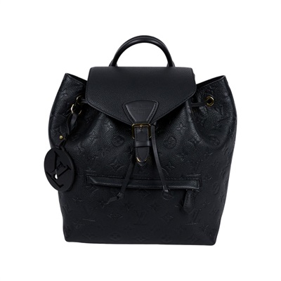 路易威登 LOUIS VUITTON Montsouris 雙肩 後背包 M45205 晶片款 黑MONTSOURIS 後背包 無附屬品