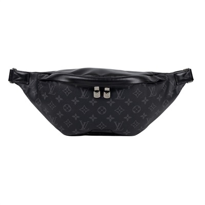 路易威登 LOUIS VUITTON Discovery 黑帆布 腰包 M44336 黑原花DISCOVERY腰包 無附屬品