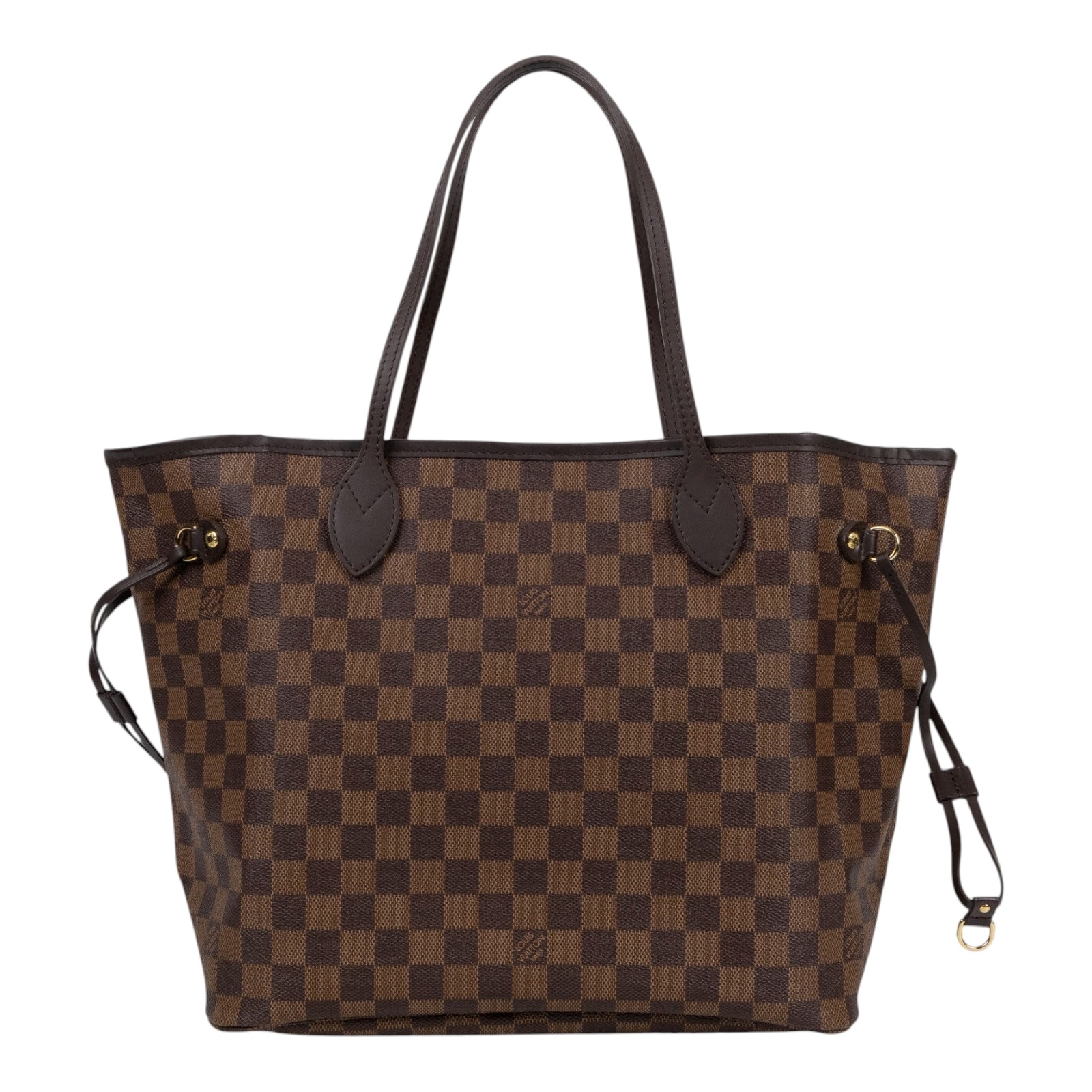 路易威登 LOUIS VUITTON 棕棋盤 Neverfull MM 托特包 N51105 棕棋盤格NEVERFULL MM 舊版 原廠盒子/防塵袋/購買證明
