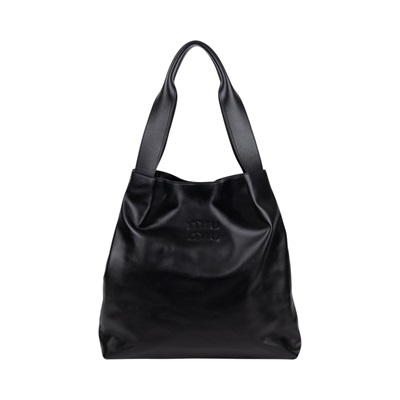 繆繆 MIU MIU Hobo 半月形 手提包 5BC119_2CRW 黑皮革HOBO TOTE 防塵袋/保證卡