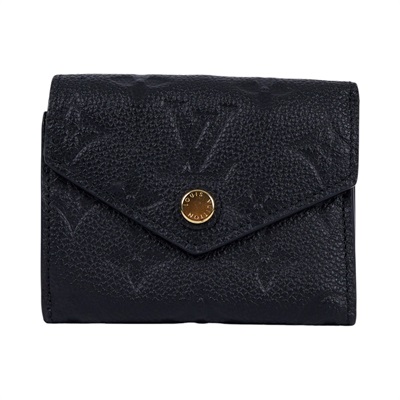 路易威登 LOUIS VUITTON Zoé 錢包 短夾 Empreinte皮革 黑色 M62935 黑ZOE三折短夾 原廠盒子/防塵袋