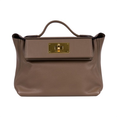 愛馬仕 Hermes 24/24 21 手提包 24/24/21 BHT661 NW B刻大象灰24/24 MINI 防塵袋/背帶