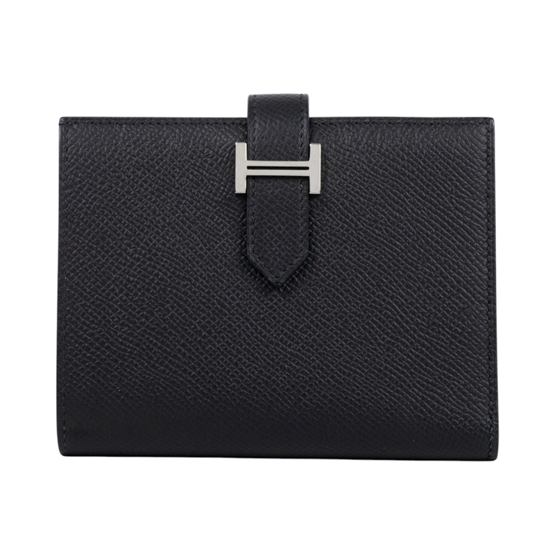 愛馬仕 Hermes Bearn 短夾 BEARN Z AP 007 HS Z刻 黑BEARN短夾 無附屬品