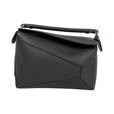 羅意威 LOEWE Small Puzzle Edge 手拿 肩背 斜背包 A510P60XAW 深咖PUZZLE SMALL 防塵袋/背帶