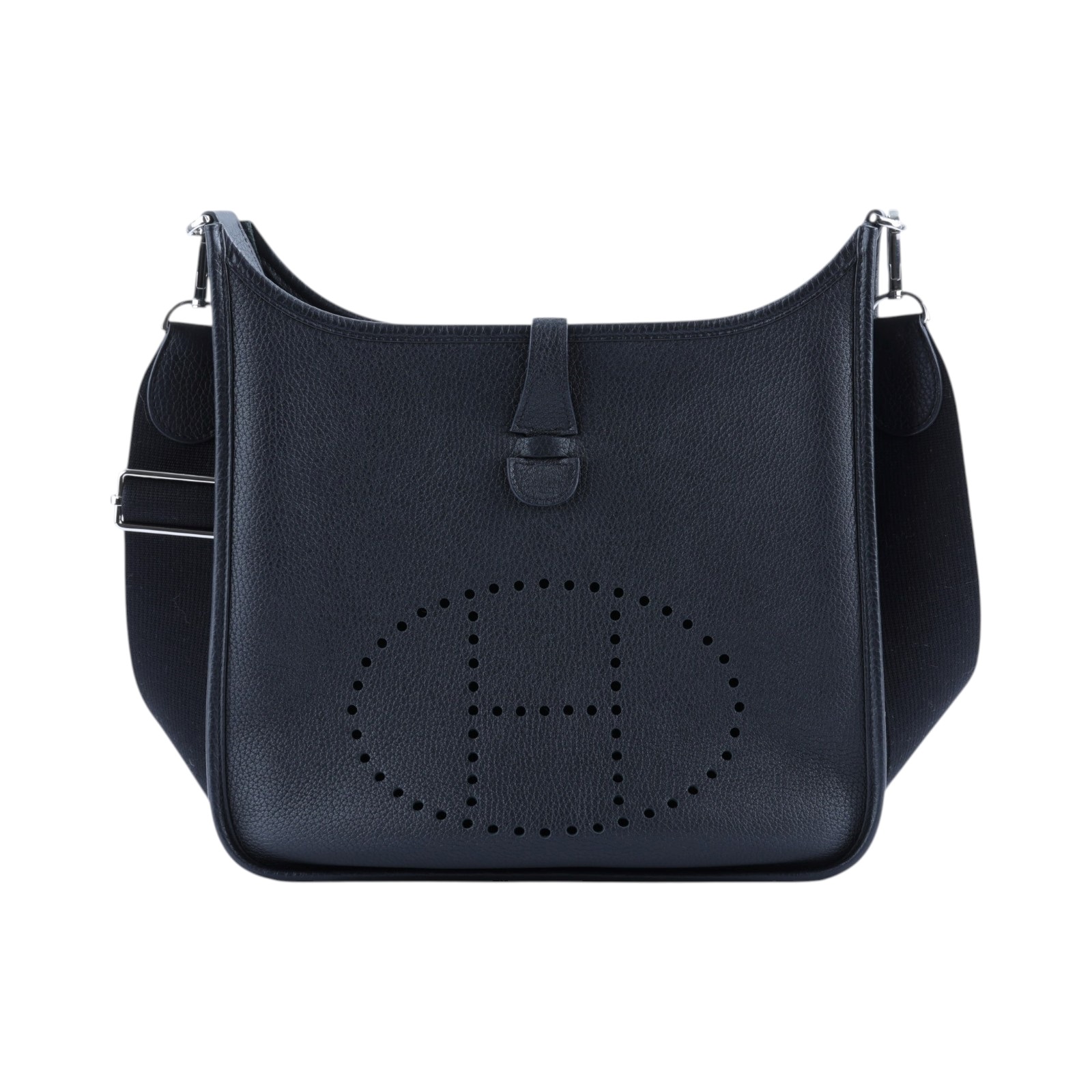 愛馬仕 Hermes Evelyne Bag 伊芙琳包 29 馬蹄型 EV29 Z BS 007 ZB Z刻黑EVELYNE 29 原廠盒子