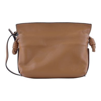 羅意威 LOEWE Mini Flamenco clutch 小牛皮 迷你 肩背包 A411FC2X05 焦糖FLAMENCO MINI 無附屬品