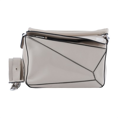 羅意威 LOEWE Small Puzzle bag 肩背包 斜背包 A510S20X14 米膚色PUZZLE SMALL 背帶