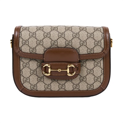 古馳 GUCCI Horsebit 1955 迷你 馬鞍包 658574 HUHHG 棕1955 MINI 防塵袋/背帶2