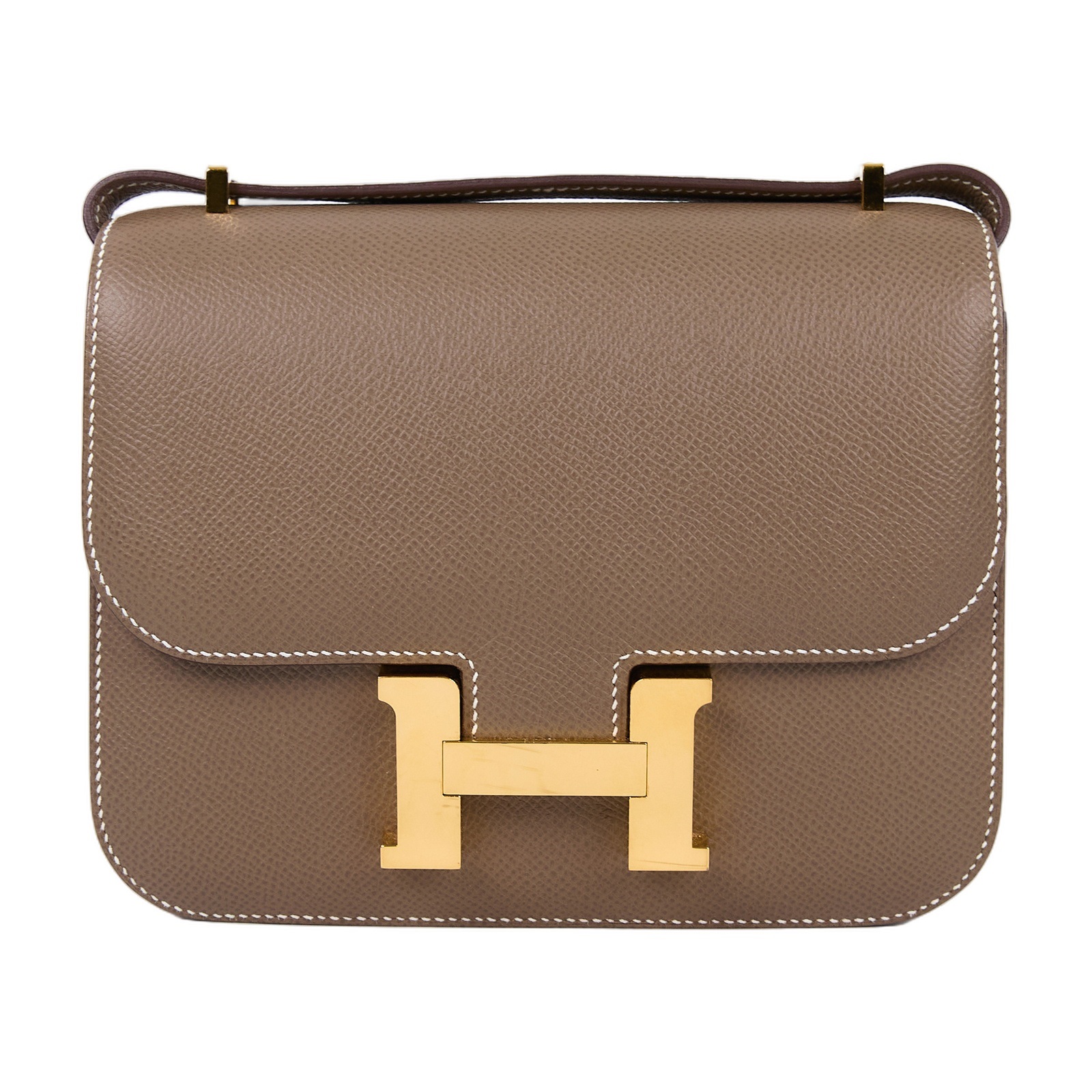 愛馬仕 Hermes Constance Bag 康康包 MIni 18 CN18 YMS219 BD Y刻大象灰CONSTANCE MINI 防塵袋