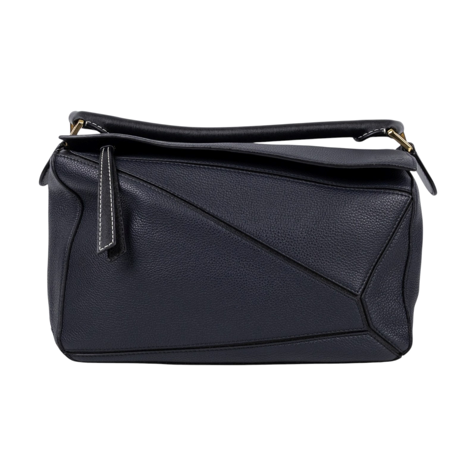 羅意威 LOEWE Medium Puzzle bag 中型 手提 斜背 肩背包 32212KBS20 深藍 PUZZLE MEDIUM 防塵袋/背帶