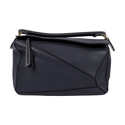 羅意威 LOEWE Medium Puzzle bag 中型 手提 斜背 肩背包 32212KBS20 深藍 PUZZLE MEDIUM 防塵袋/背帶