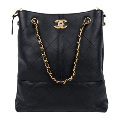 香奈兒 CHANEL 25A 高級手工坊 購物包 水桶包 AS5635 晶片款  防塵袋