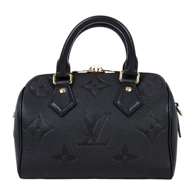 路易威登 LOUIS VUITTON Speedy Bandoulière  20 Noir 手提 斜背 波士頓包 M58953 晶片款  防塵袋/鎖組/背帶