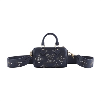 路易威登 LOUIS VUITTON Nano Speedy 手提包 斜背包 迷你 M46745 晶片款 黑金珠NANO SPEEDY 防塵袋/背帶
