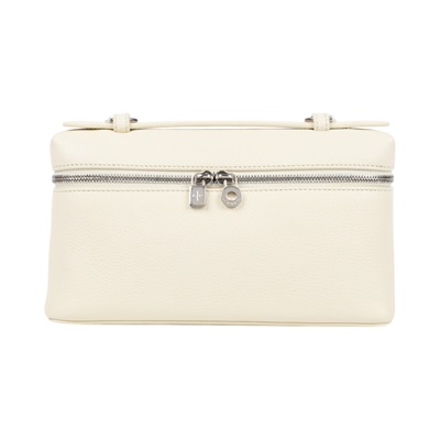 諾悠翩雅 LORO PIANA Extra Pouch L19 手拿包 FAN4045 白EXTRA POCKET L19 原廠盒子/防塵袋/吊飾